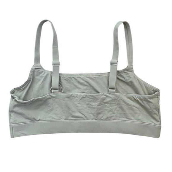 New SKIMS Fits Everybody Scoop Bralette Talc Light Green 2X - Picture 3 of 5
